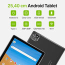 Performance Tablet mit großem Speicher / 1TB erweiterbar / Dual-Kameras (5MP+8MP) / HD IPS Bildschirm / Tragbar und Leicht