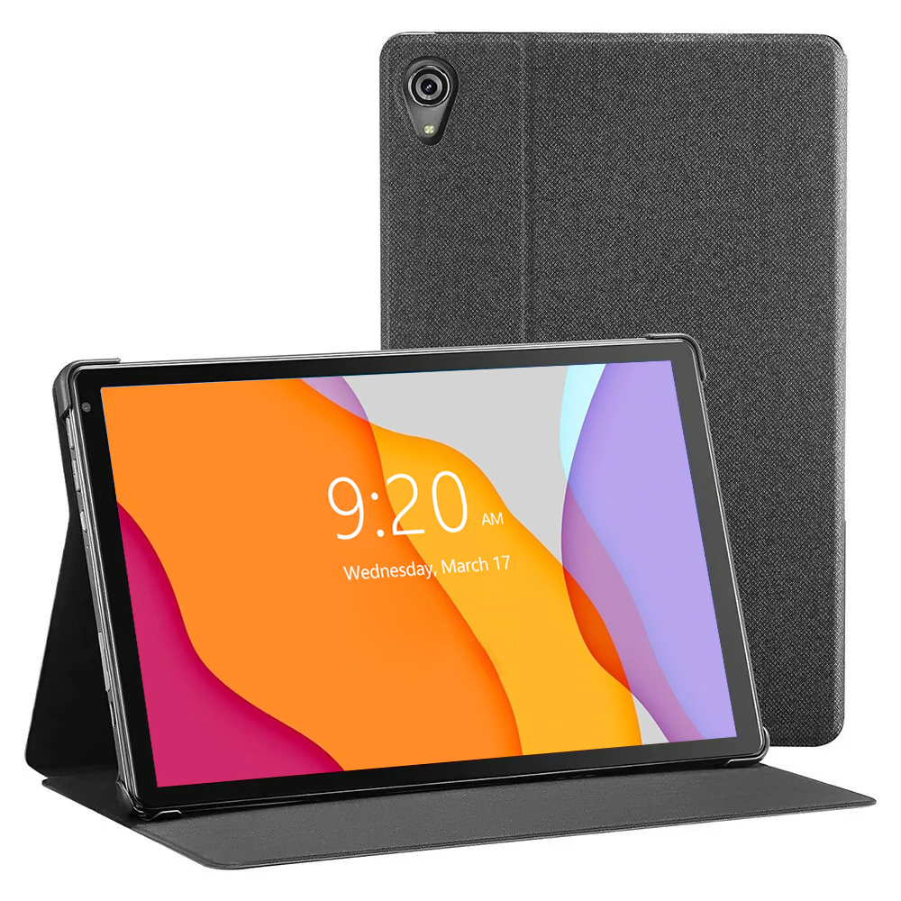 Performance Tablet mit leistungsstarkem Prozessor | Inklusive GRATIS Schutzhülle | Octa-Core 2.0GHz Prozessor | 6GB RAM | 128GB Speicher (bis zu 1TB erweiterbar) | Dualband-WiFi 2.4G/5G, Bluetooth 5.0 | Android 13 mit Dual-Kameras | Farbe Spacegrau