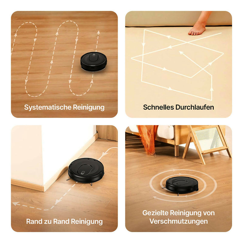 Saugroboter W7 mit Wischfunktion - Mehr als nur Bodenreinigung.