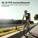 5K Action Camera 30MP mit WiFi / Wasserdicht bis 30 m mit Touchscreen / 170° Weitwinkel / 2.4G Fernbedienung & Zubehör-Kit