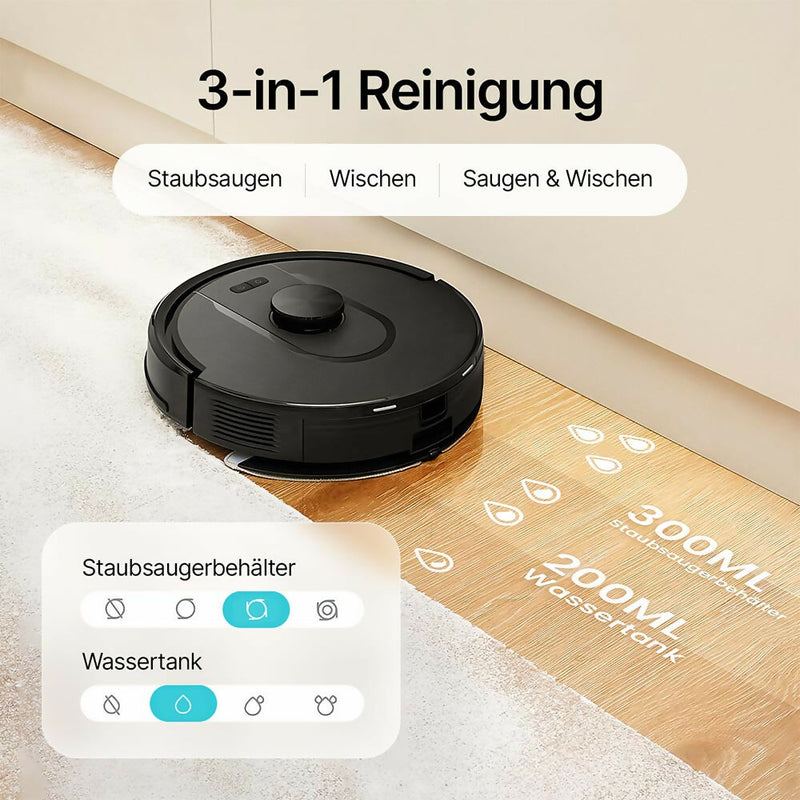 Saugroboter W11 mit Absaugstation