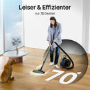 Beutelloser Staubsauger mit multifunktionalen HEPA-Filtersystem / Leise Bedienung / Für viele Bodentypen / 2,2L Fassungsvermögen