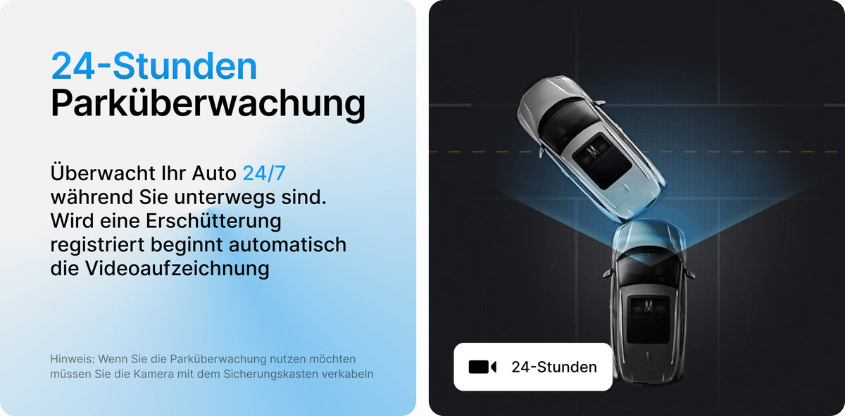 AQV Dashcam Auto 2K 1440P+1080P+1080P Dashcam Vorne Hinten und Innen 3 Lens  Autokamera, Infrarot Nachtsicht, mit 32GB SD-Karte, 3,16 Zoll, G-Sensor,  Loop-Aufnahme, WDR, Parküberwachung Max.128GB: : Elektronik & Foto