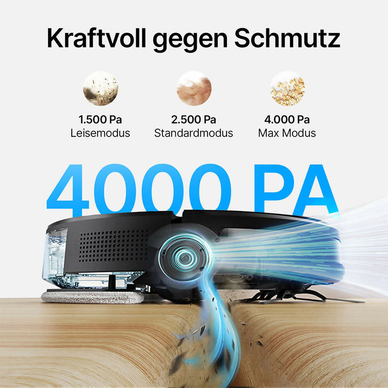 Saugroboter W7 mit Wischfunktion - Mehr als nur Bodenreinigung.