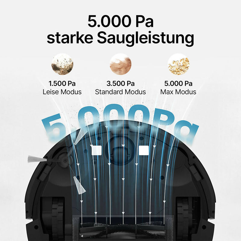 Saugroboter W11 mit Absaugstation