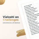 Memories Book für Paare /  Challenge Buch mit über 100 verschiedenen Aufgaben / Erlebnis Fotobuch für garantierten Pärchen-Spaß / Couples Edition