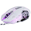 Premium Gaming Maus / Kabelgebunden / 6 Programmierbare Tasten / 4 DPI-Einstellungen / Ergonomisches Design / LED-Hintergrundbeleuchtung / Schwarz