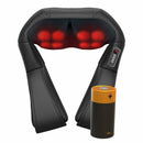 Nackenmassagegerät mit Wärmefunktion für Schulter, Nacken & Rücken / Elektrisches Massagegerät mit 3 einstellbaren Geschwindigkeiten / Angenehme Massage für Tiefengewebe / Geeignet für Zuhause, Büro & Auto