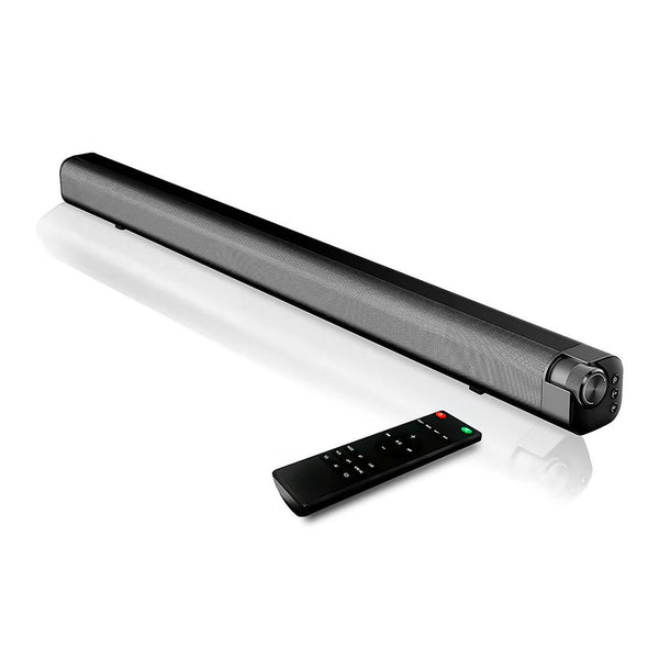 Premium Soundbar für TV, PC, Laptop & Home Cinema / Elegante Bluetooth Soundbar mit Subwoofer-Surround-Sound / HDMI